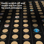 Marriage Milestones Scratch Off Poster